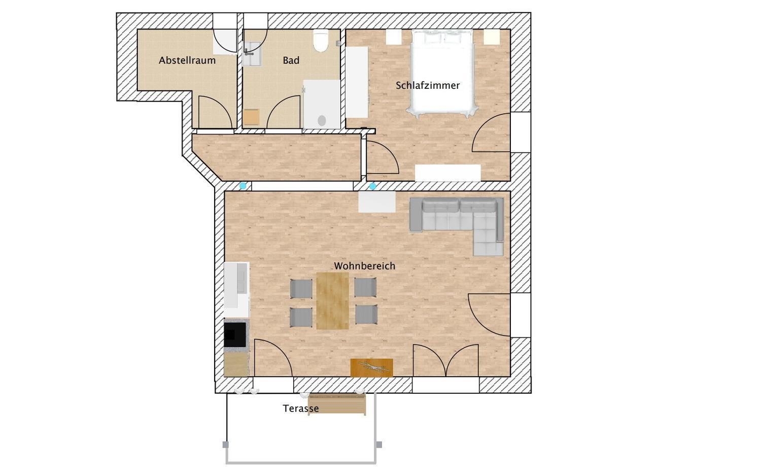 Ferienwohnung Morgensonne 肯青根 外观 照片